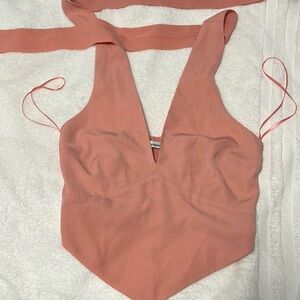 Pink Abercrombie&Fitch halter top